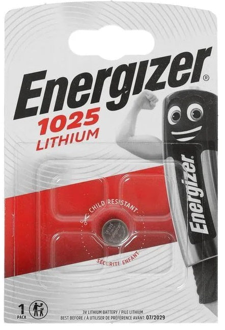 Energizer CR1025 ličio baterija, 1 vnt.