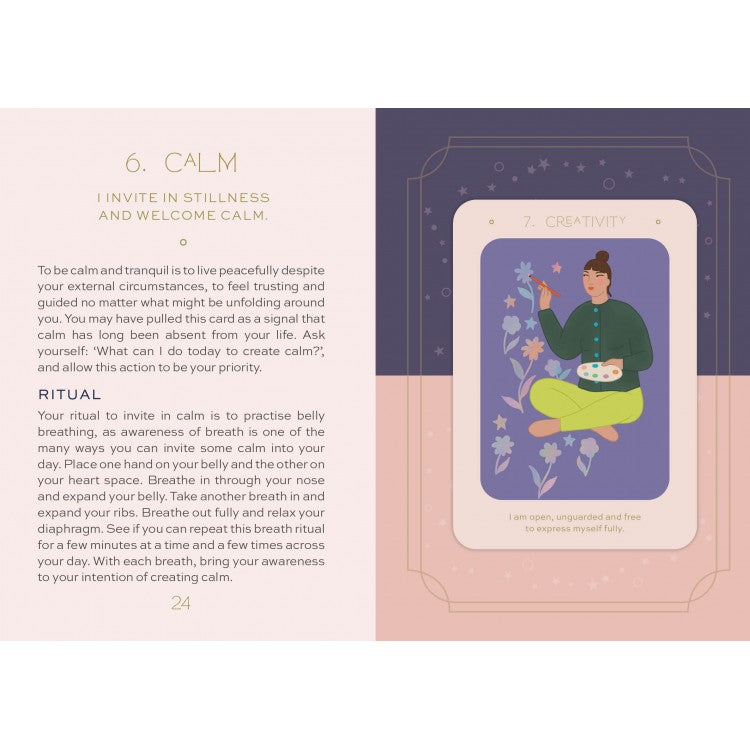 Daily Intentions Oracle - orakulo kortos | Rockpool - kosmetinis defektas