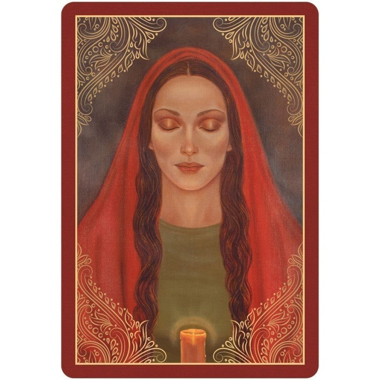 The Mystique of Magdalene Oracle - orakulo kortos | Blue Angel - kosmetinis defektas