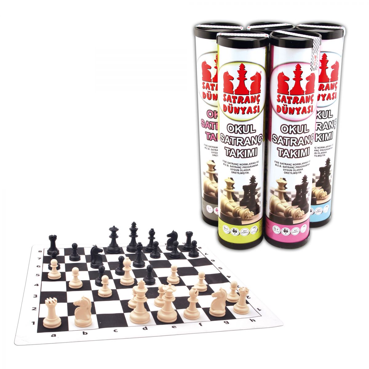 Star Chess World Roll Cylinder L - šachmatų rinkinys