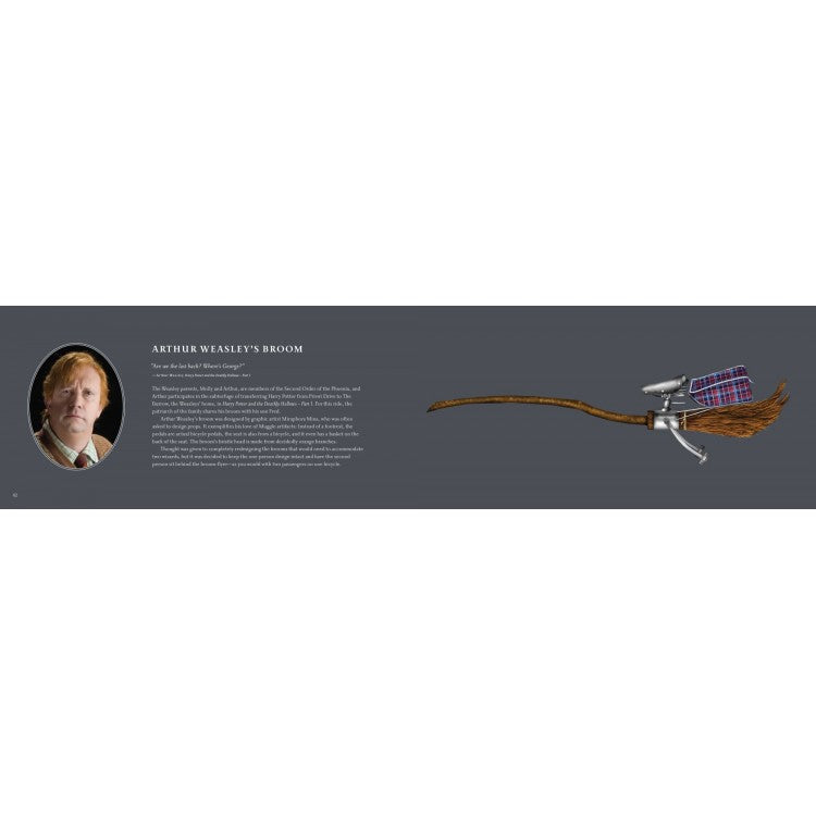 Harry Potter: The Broom Collection - knyga, kosmetiniai defektai