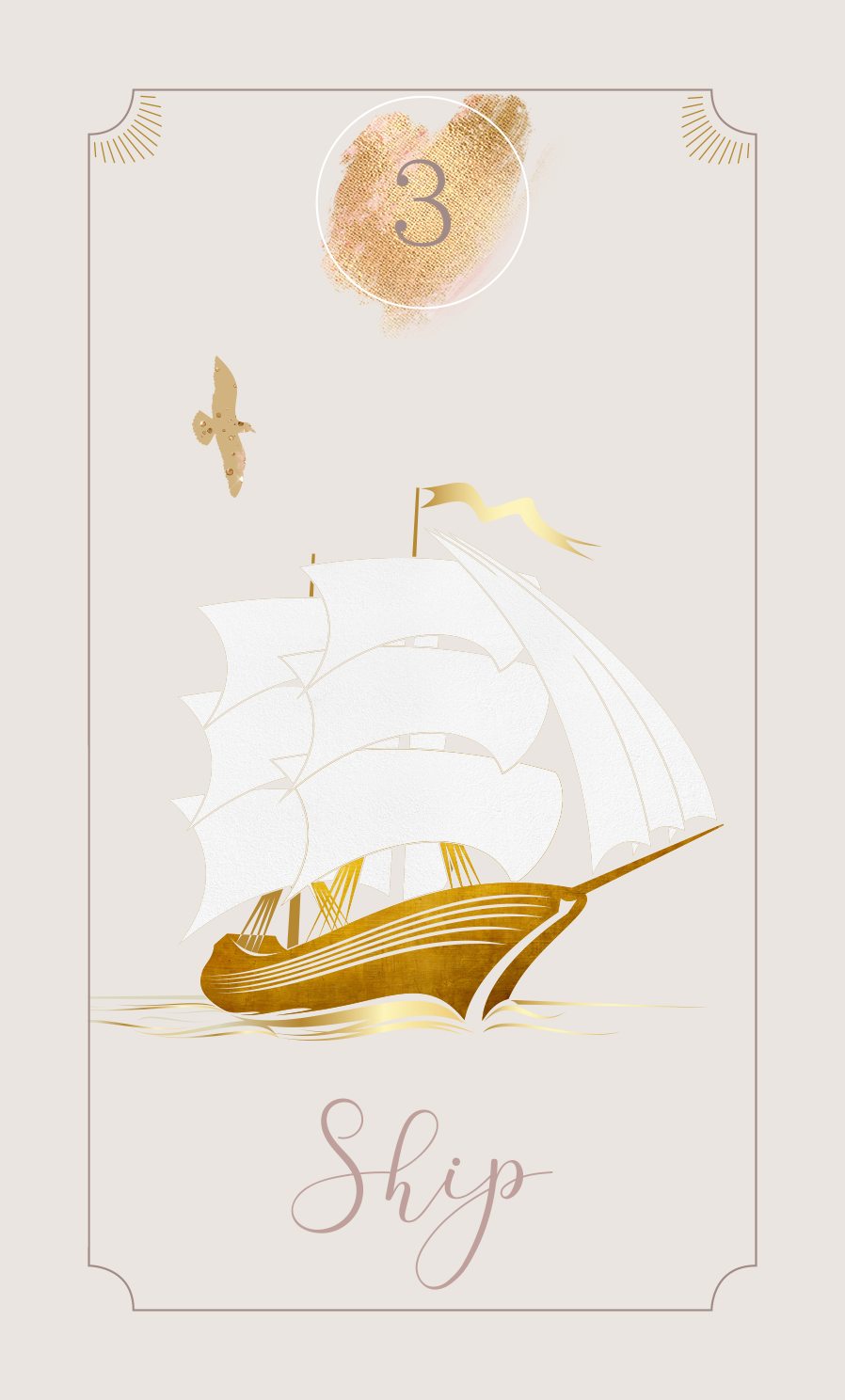 Azra’s Golden Lenormand Kortos AGM