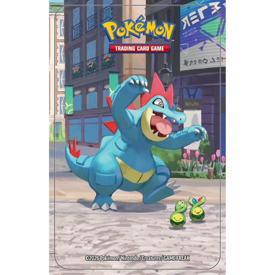 Pokémon Lumiose City Mini Tin - Feraligatr kortų rinkinys