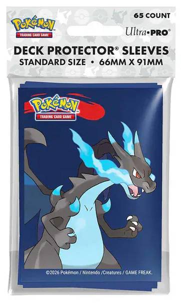 Pokémon Mega Charizard X - kortų įmautės, 65 vnt. | Ultra PRO