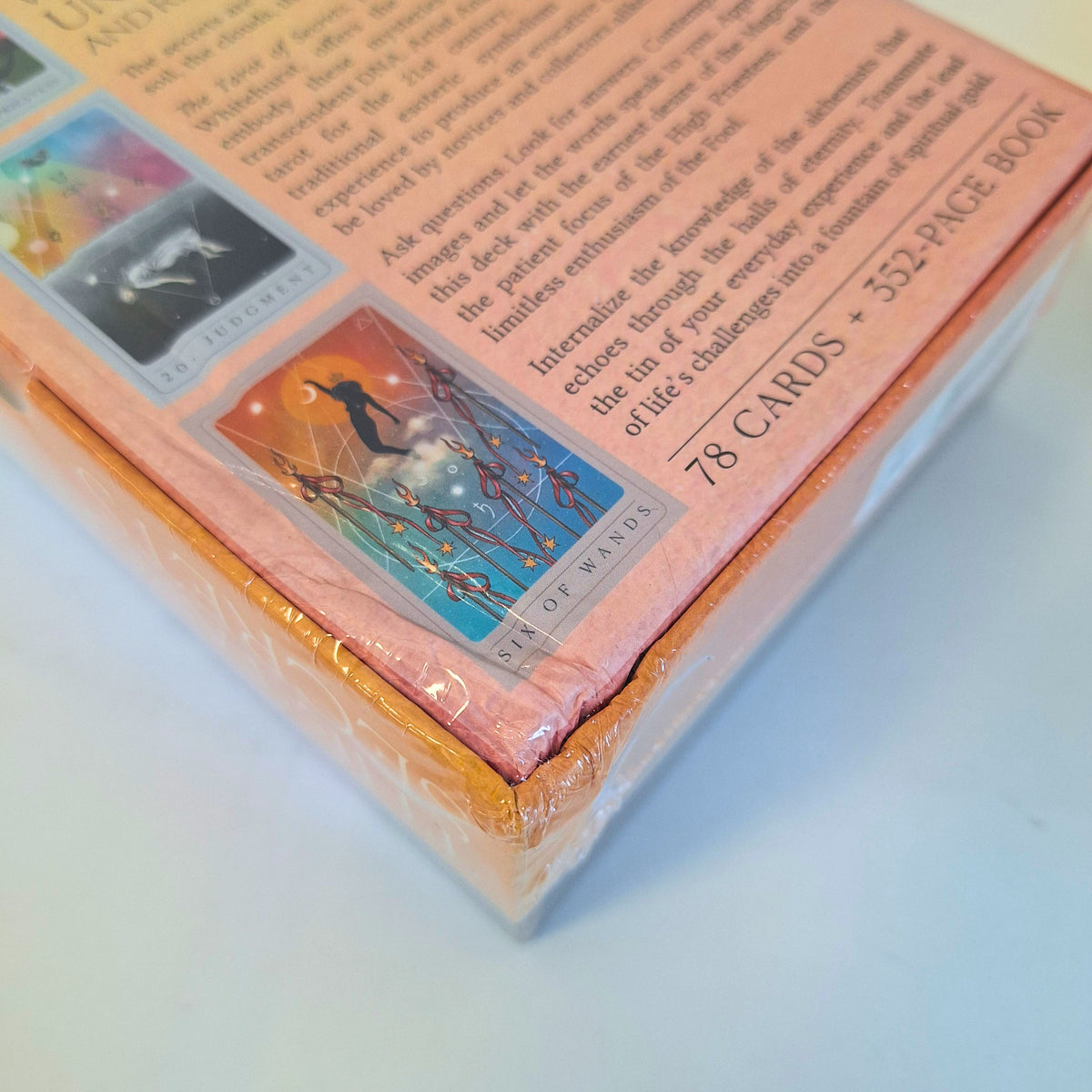 Kosmetinis defektas The Tarot of Secrets kortos Blue Angel