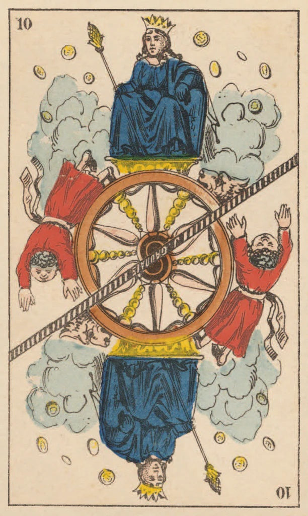 Tarot de Besancon Gaudais - riboto leidimo taro kortos | Lo Scarabeo