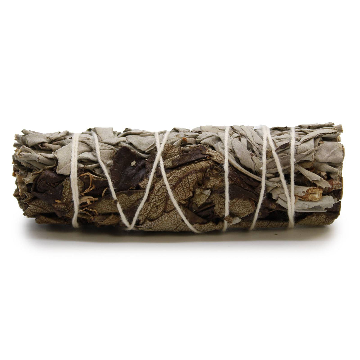 White Sage & Black Sage - šalavijų smilkymo ryšulėlis, 10 cm | Ancient Wisdom