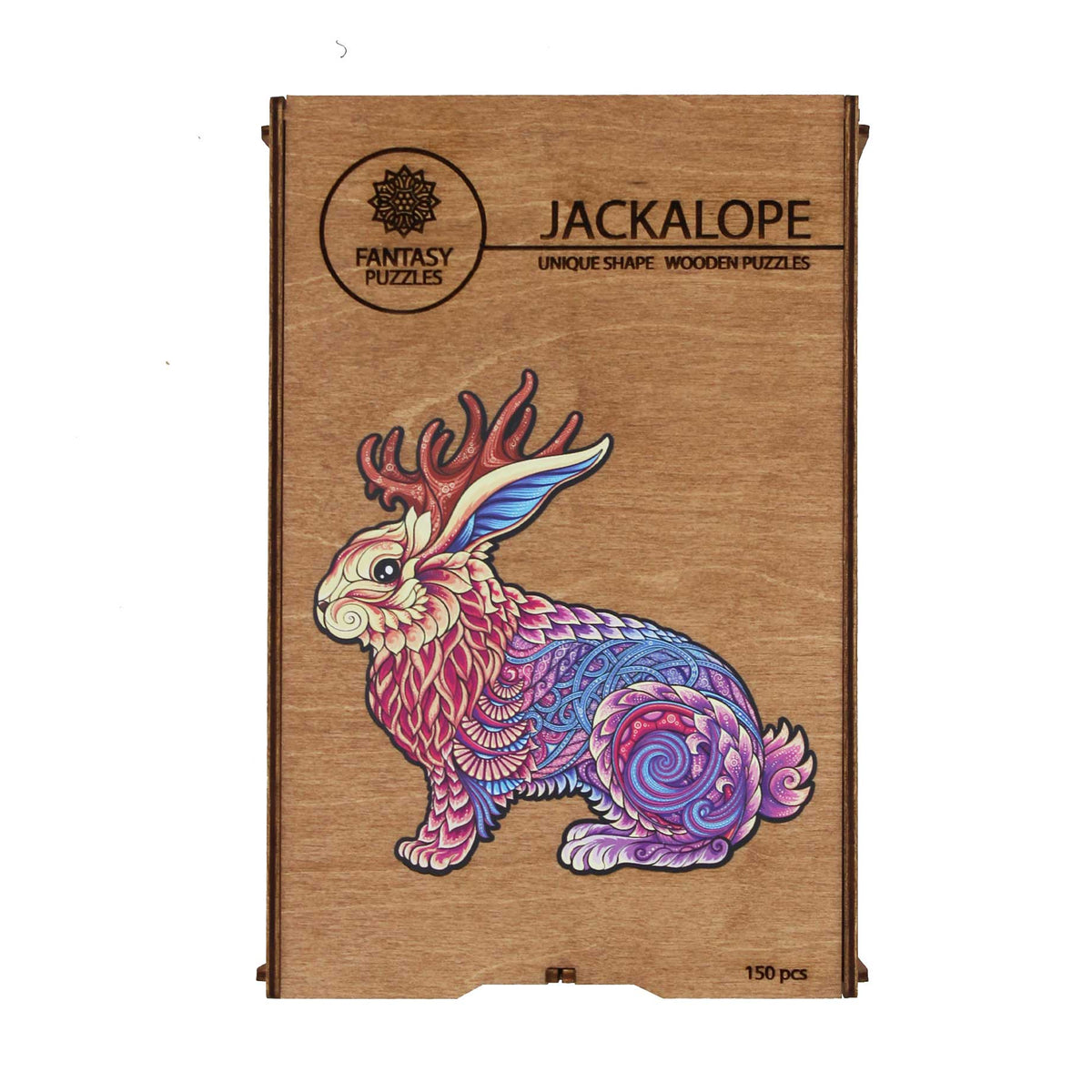 Jackalope M - medinė dėlionė, 150 detalių | Fantasy Puzzles