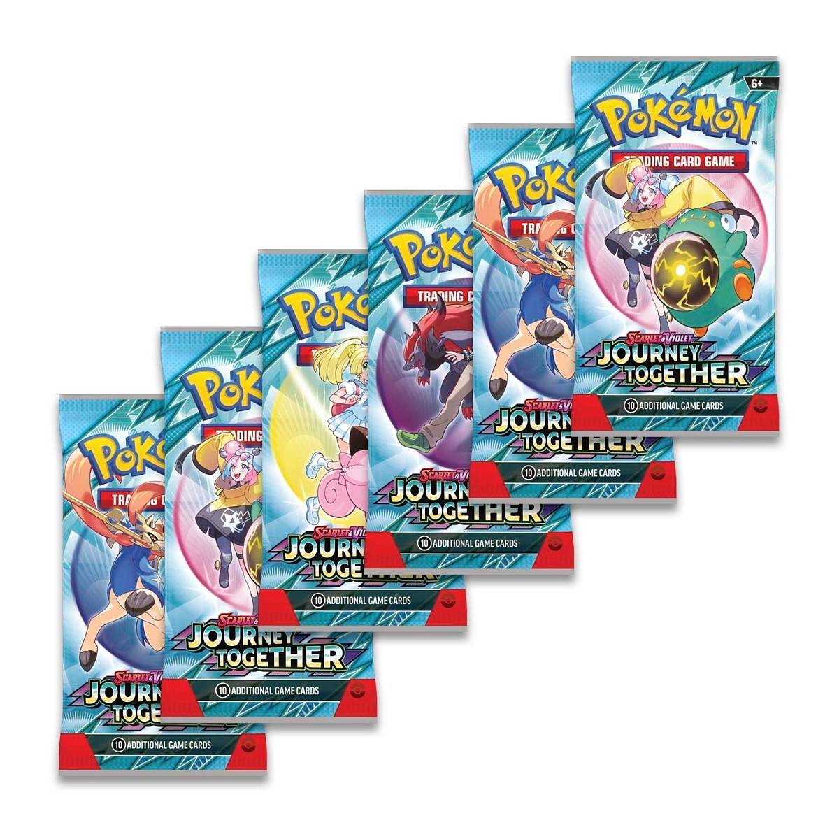 Pokémon TCG: Journey Together Booster Bundle rinkinys (anglų k.)