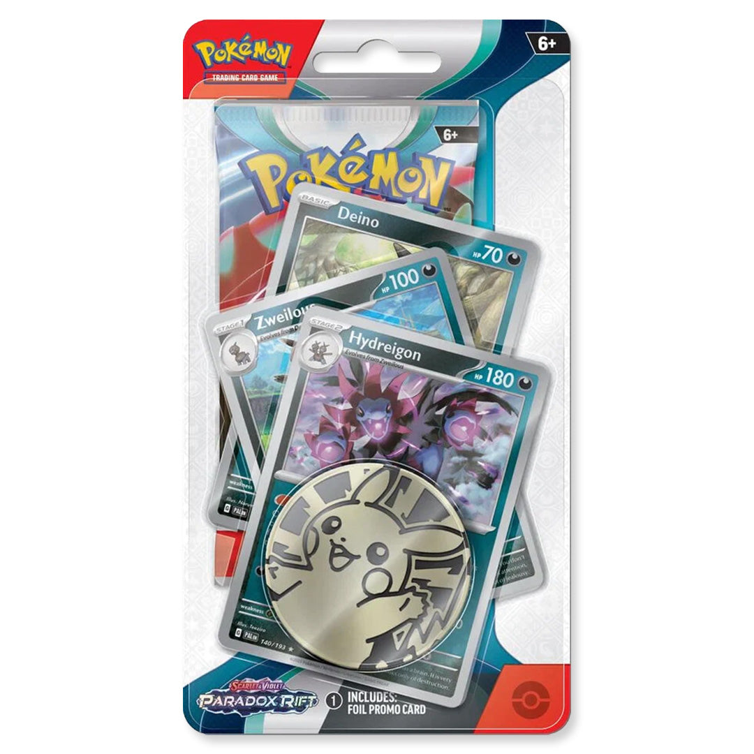 Pokémon Scarlet & Violet: Paradox Rift Premium (Hydreigon) kolekcijos rinkinys (anglų k.)