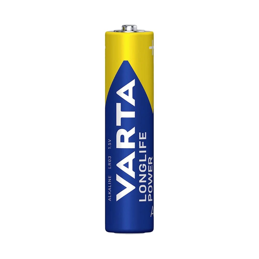 Varta AAA Longlife Power LR03 šarminės baterijos 6 vnt.