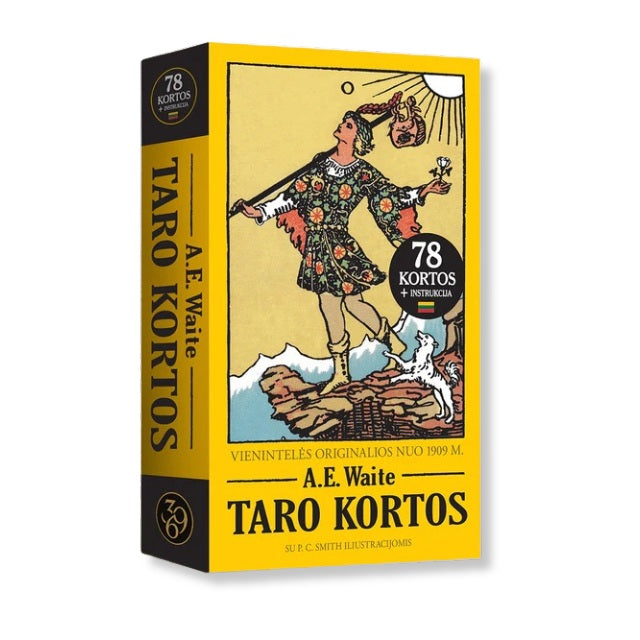 A. E. Waite - taro kortos lietuvių kalba | 369 Cards