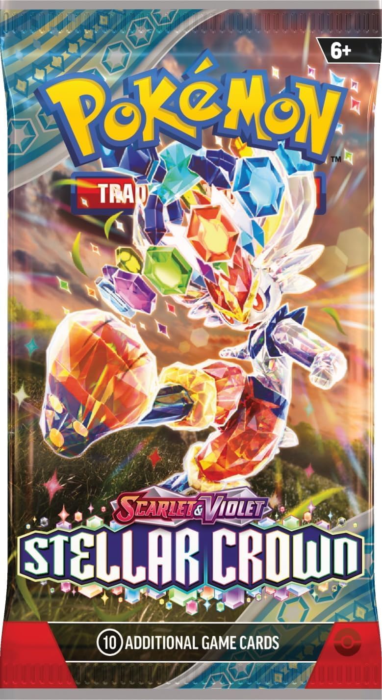 Pokémon Stellar Crown - 10 kortų papildymas anglų kalba