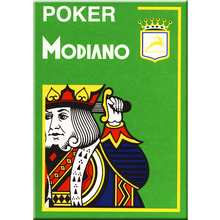 Įkelti vaizdą į galerijos rodinį, Modiano Kortos Poker 4 Jumbo Index Šviesiai Žalios