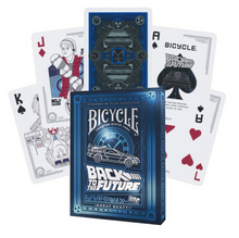 Įkelti vaizdą į galerijos rodinį, Bicycle Kortos Back To The Future Standard Index Mėlynos