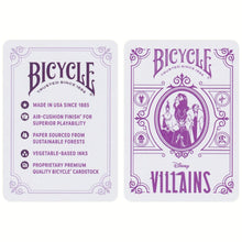 Įkelti vaizdą į galerijos rodinį, Bicycle Kortos Disney Villains Violetinės