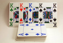 Įkelti vaizdą į galerijos rodinį, Copag Kortos 4 Colour Jumbo Mėlynos