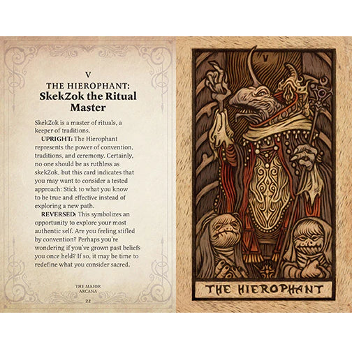 The Dark Crystal Tarot cards and guidebook Insight Editions