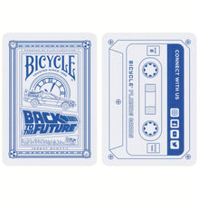 Įkelti vaizdą į galerijos rodinį, Bicycle Kortos Back To The Future Standard Index Mėlynos
