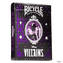 Įkelti vaizdą į galerijos rodinį, Bicycle Kortos Disney Villains Violetinės