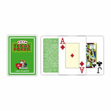Įkelti vaizdą į galerijos rodinį, Modiano Kortos Texas Poker Hold Em Šviesiai Žalios