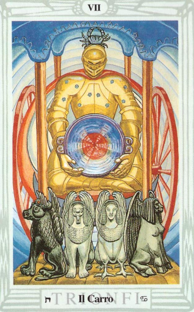 Aleister Crowley Thoth Tarot Pocket Version Italian Edition cards AGM