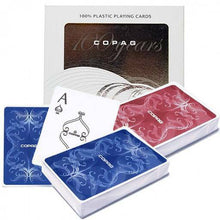 Įkelti vaizdą į galerijos rodinį, Copag Kortos Centennial dviejų kortų kaladžių (mėlynos/raudonos) rinkinys