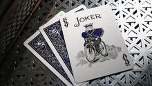 Įkelti vaizdą į galerijos rodinį, Bicycle Kortos Rider Back Metal Luxe Mėlynos