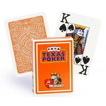 Įkelti vaizdą į galerijos rodinį, Modiano Kortos Texas Poker Hold Em Oranžinės