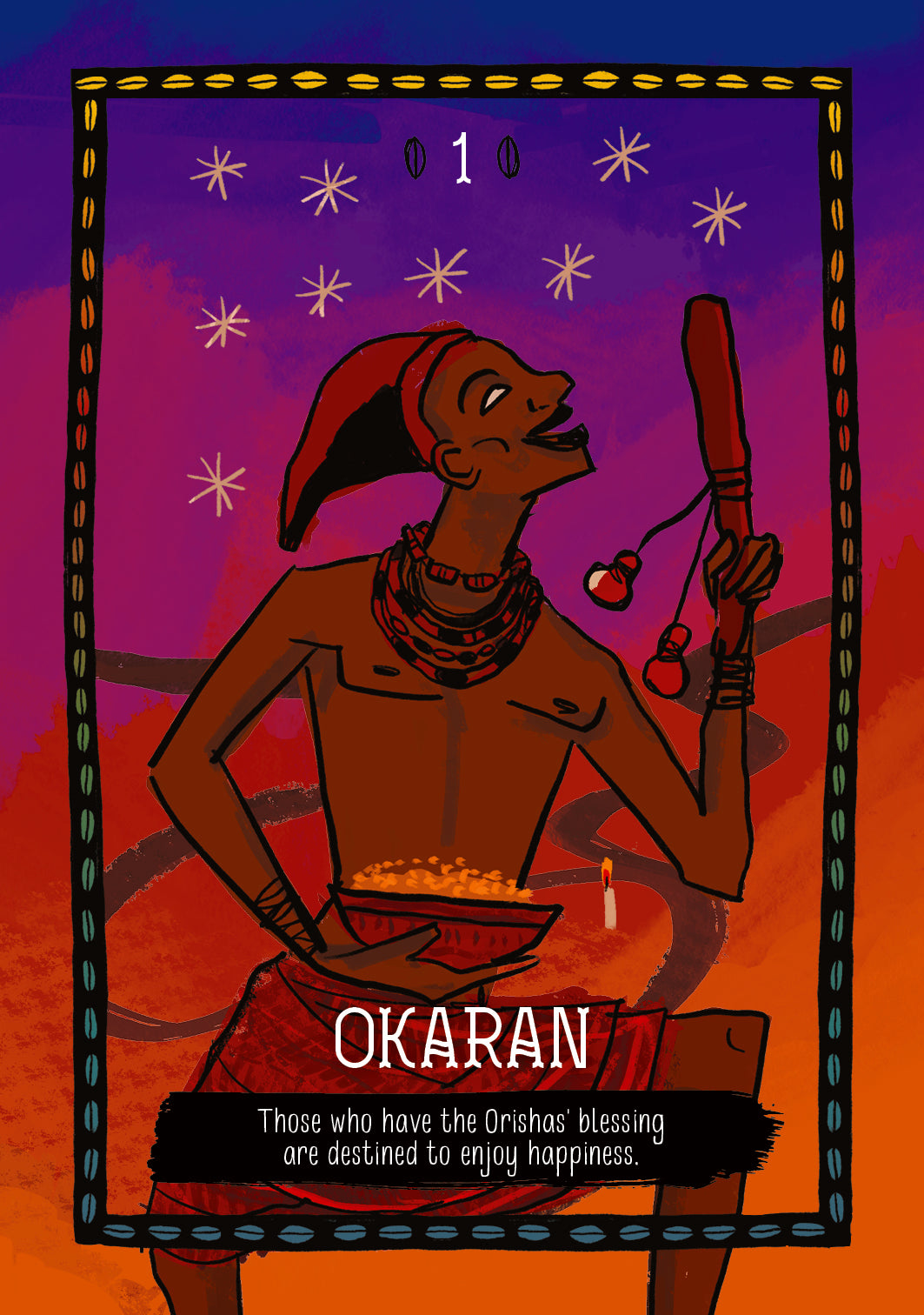 African Gods Oracle kortos Rockpool