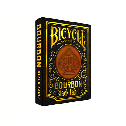 Bourbon Black Label žaidimo kortos Bicycle