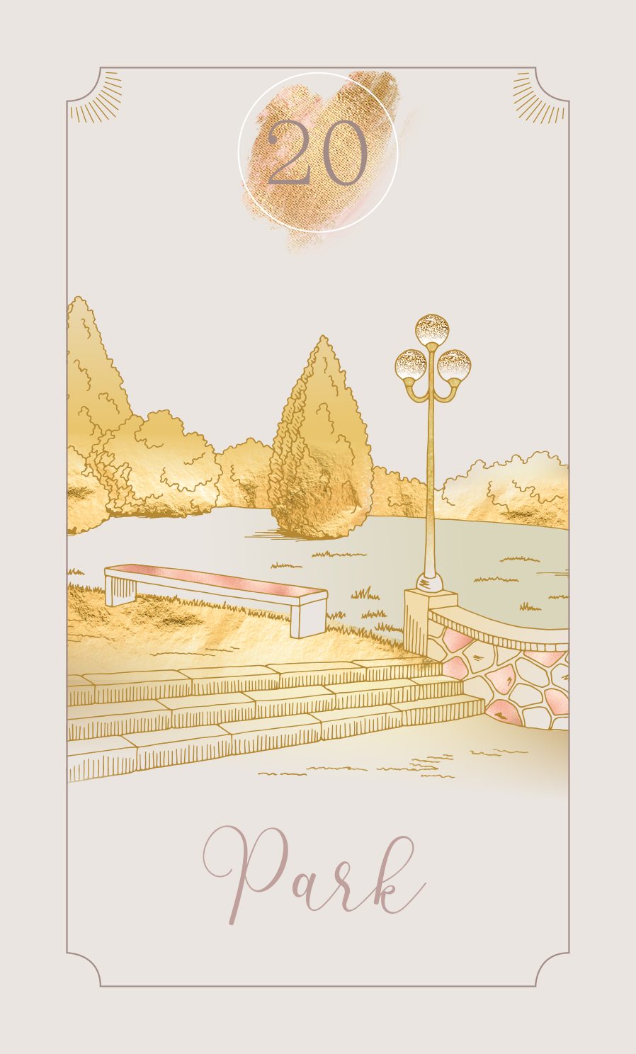 Azra’s Golden Lenormand Kortos AGM
