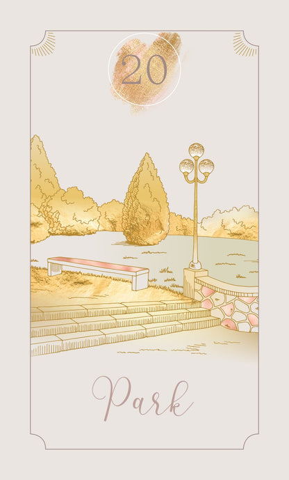 Azra’s Golden Lenormand Kortos AGM