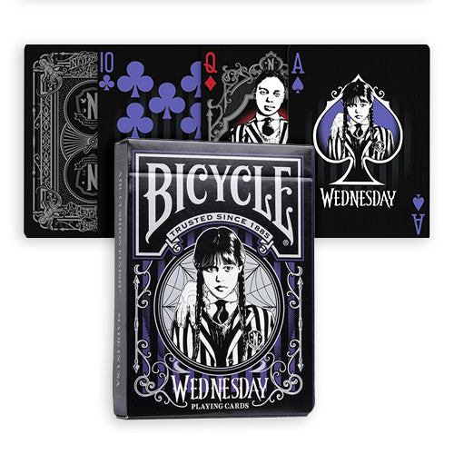 Bicycle Wednesday Addams - žaidimo kortos