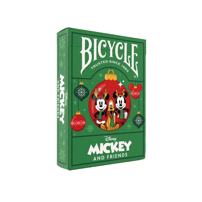 Disney Mickey and Friends Holiday žaidimo kortos Bicycle