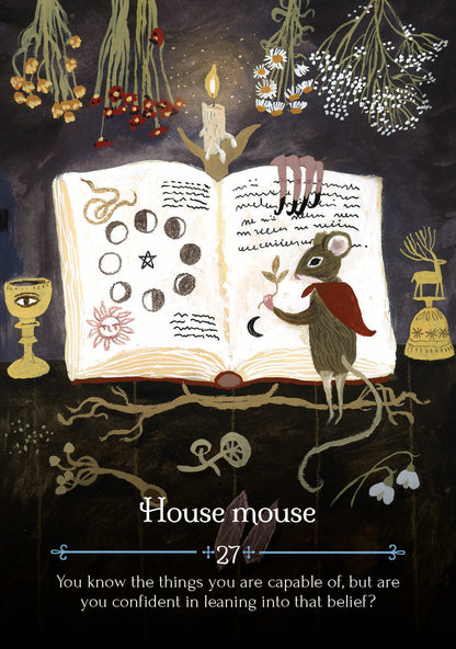 Seasons of the Witch Imbolc Oracle - 44 orakulo kortos