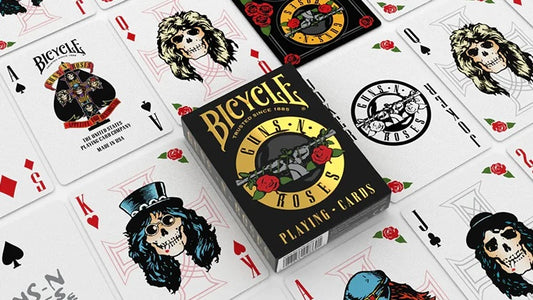 Bicycle Guns N’ Roses - žaidimo kortos