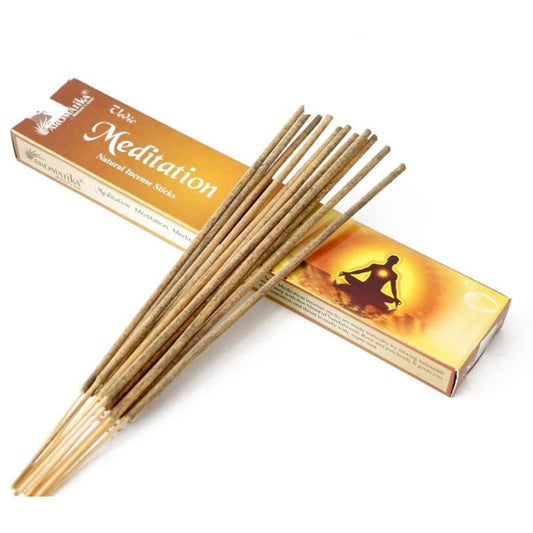 Aromatika Vedic Meditation - smilkalai, 15 g, apie 12 lazdelių