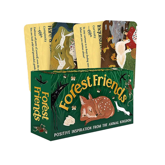 Forest Friends: Positive Inspiration from the Animal Kingdom - įkvėpimo kortos