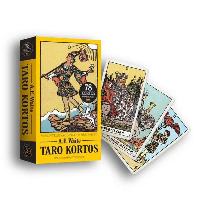 A. E. Waite - taro kortos lietuvių kalba | 369 Cards