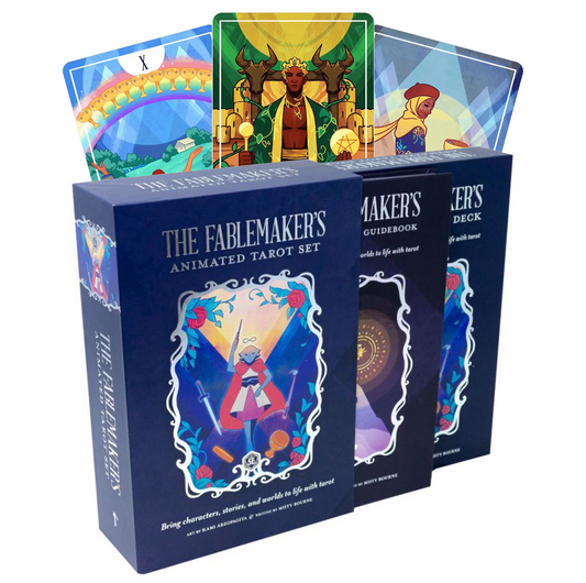 The Fablemaker's Animated Tarot - animuotų Taro kortų rinkinys | Hit Point Press