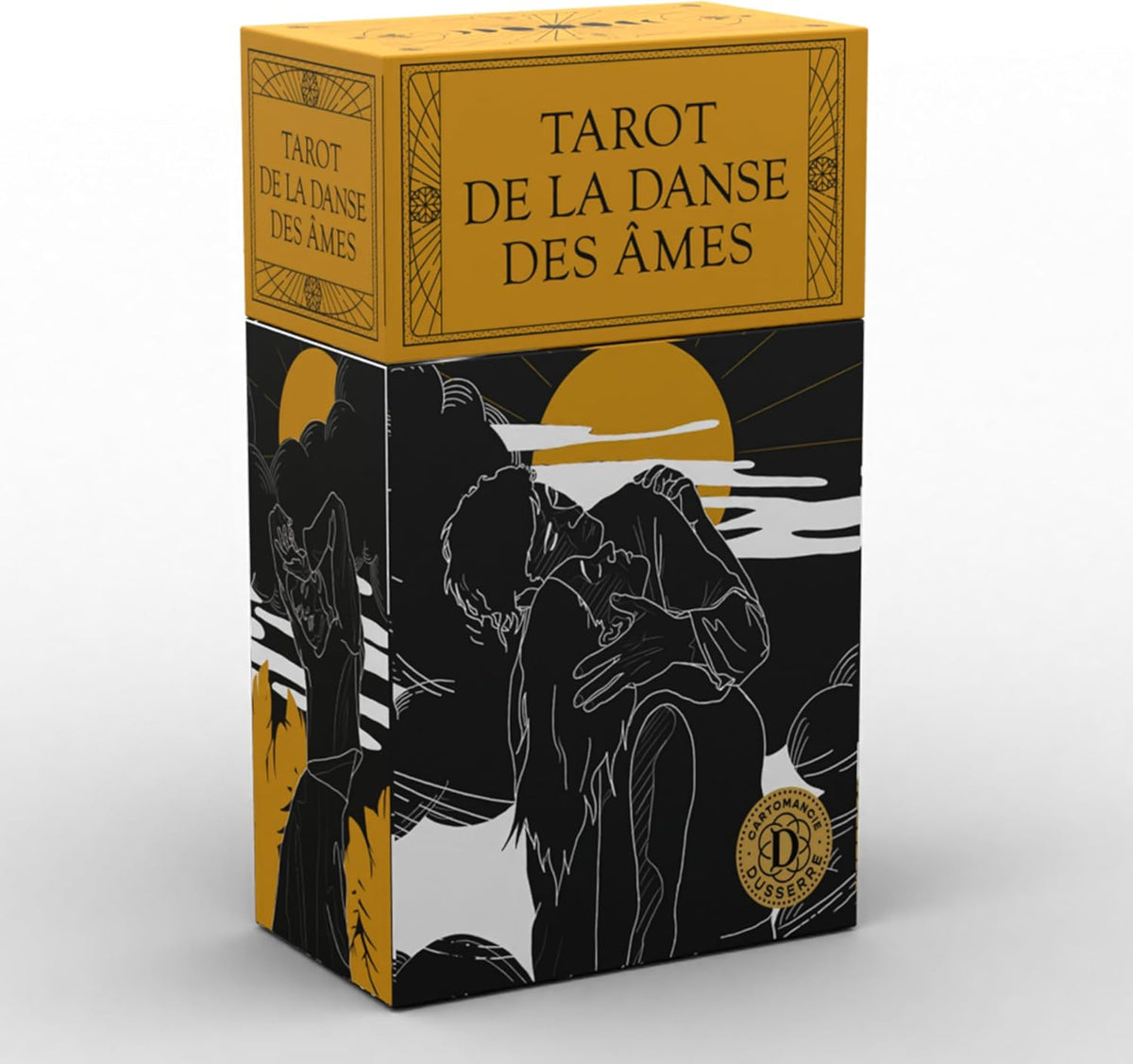 Tarot de la Danse des âmes kortos prancūzų kalba Grimaud Cartomancie