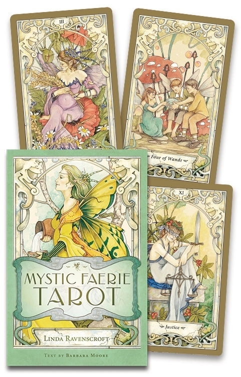 Mystic Faerie Tarot - fėjų taro kortos | Llewellyn