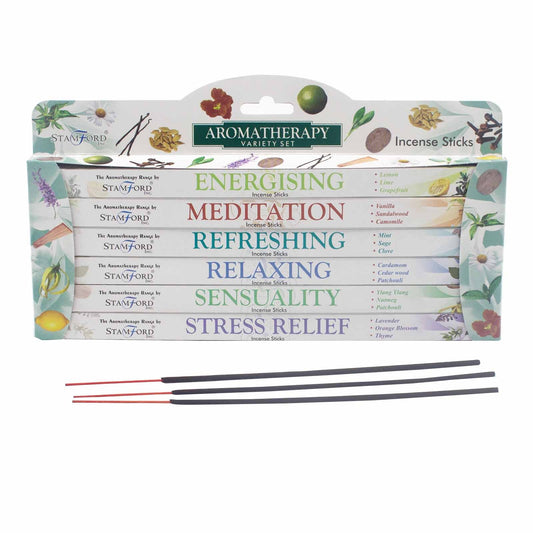 Stamford Aromatherapy - 6 kvapų smilkalų rinkinys
