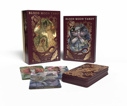 Blood Moon Tarot - Sam Guay Taro kortos | U.S. Games Systems