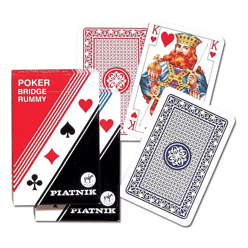 Piatnik Poker-Bridge-Rummy - žaidimo kortos, 1 kaladė