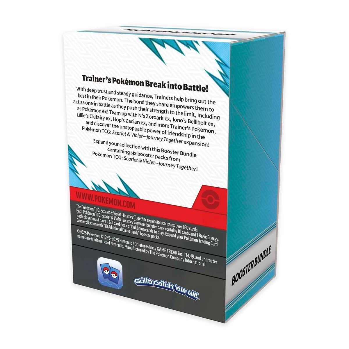 Pokémon TCG: Journey Together Booster Bundle rinkinys (anglų k.)