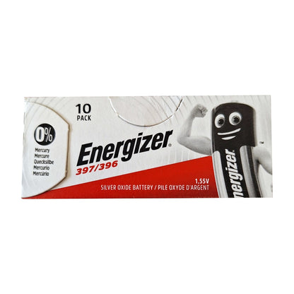 Energizer 397 / 396 (SR726SW) sidabro oksido baterijos 10 vnt.