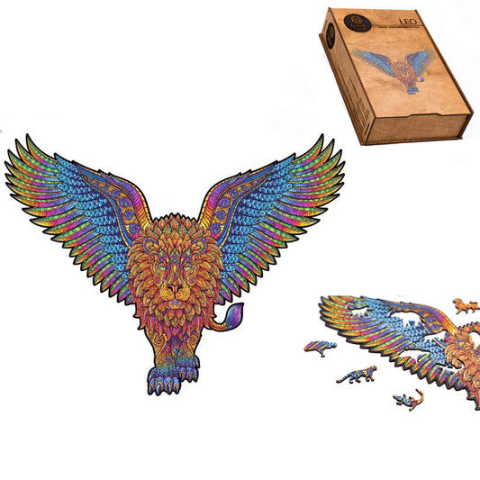 Leo XL - medinė dėlionė, 600 detalių | Fantasy Puzzles