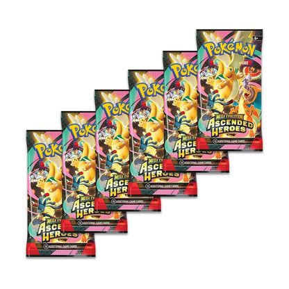 Pokemon Mega Evolution: Ascended Heroes Booster Bundle rinkinys